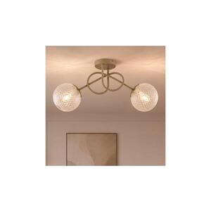 Imagine BRILAGI - Lustră aplicată STELLA 2xE27/60W/230V bej/auriu