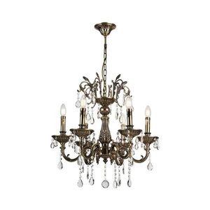 Imagine Lustră de cristal pe lanț BRILAGI CLASSIC 6xE14/60W/230V alamă
