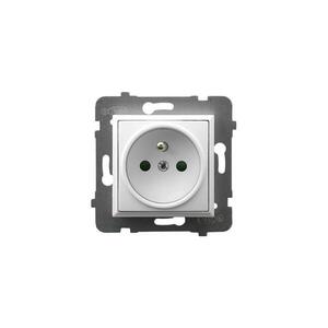 Imagine Ospel - Priză de perete fără ramă 230V ARIA albă