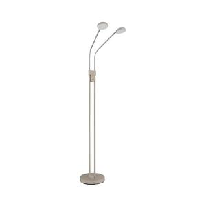 Imagine Globo 58504-2SSA-LED cu dimmer Lampă de podea SILVIO 2x6, 5W/230V 2700/3350/4000K bej
