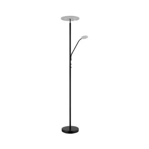 Imagine Globo 59093S - Lampă de podea LED cu reglare a intensității STANFORD 28W/230V + 5W 3000K, neagră