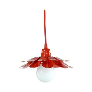 Imagine Bohemia-Design - Lustru suspendat pe cablu 1xE27/60W/230V roșu