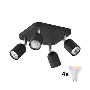 Imagine Spot LED RGBW dimabil TOP 4xGU10/6, 5W/230V 2700-6500K negru