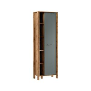 Imagine Bibliotecă MENTA 66x200x37 cm stejar wotan/verde