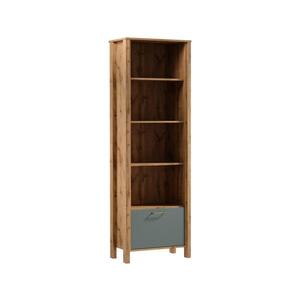 Imagine Bibliotecă MENTA 66x200x37 cm stejar Wotan/verde