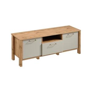 Imagine Comodă TV MENTA 138x49 cm stejar Wotan/gri