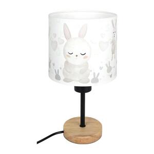 Imagine BRILAGI - Lampă de masă BOBO WOOD 1xE27/25W/230V stejar/negru/alb/iepurași