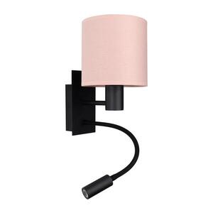 Imagine BRILAGI - Lampă LED flexibilă BOBO 1xE27/25W/230V + LED/3W negru/roz