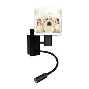 Imagine BRILAGI - Lampă LED Flex. BOBO 1xE27/25W/230V + LED/3W neagră/albă/roz/zâne