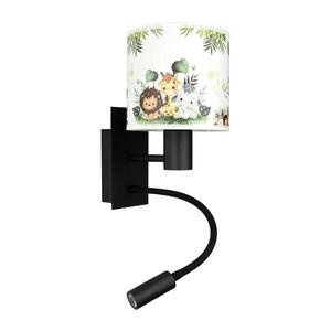 Imagine BRILAGI - LED Flex. lampă BOBO 1xE27/25W/230V + LED/3W negru/alb/verde/junglă
