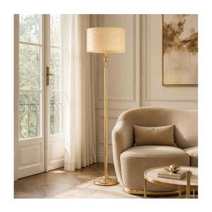 Imagine BRILAGI - Lampadar SAPHIRE 1xE27/15W/230V crem/auriu/patină