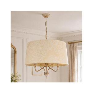Imagine BRILAGI - Candelabru suspendat pe lanț SONIA 3xE27/15W/230V Ø 56 cm crem cu patină