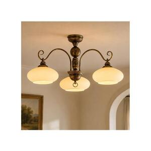 Imagine BRILAGI - Lustră montată pe tavan MOLLERO 3xE27/15W/230V Ø 84 cm bronz/patină