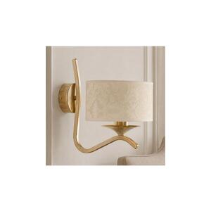 Imagine BRILAGI - Lampă de perete SAPHIRE 1xE27/15W/230V crem/auriu/patină
