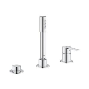 Imagine GROHE 19965001 - Baterie pentru cadă cu montare în 3 orificii LINEARE, crom lucios