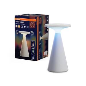 Imagine Osram - LED RGB reglabilă, reîncărcabilă, pentru exterior, lampă de masă TWIST LED/1, 35W/3, 7V 1800 mAh IP44