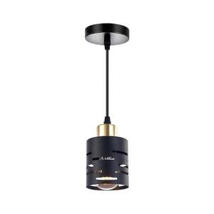 Imagine Pendul pe cablu ELEN 1xE27/35W/230V negru/auriu