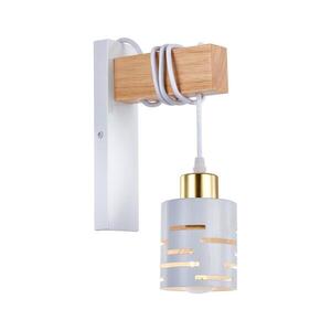 Imagine Lampă de perete ELEN 1xE27/35W/230V alb/auriu/maro