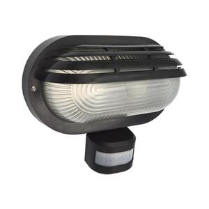 Imagine Aplica de perete pentru exterior cu senzor ORIKO 1xE27/15W/230V IP54 negru