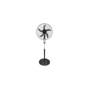 Imagine lator de podea 60 W/230 V, Ø 50 cm, negru + telecomandă