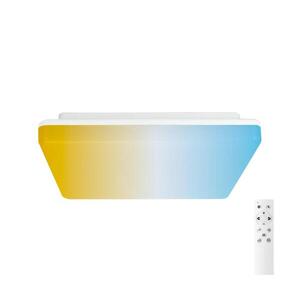 Imagine - Plafonieră LED pentru baie, LED 18W, 230V, temperatură de culoare reglabilă 3000K–6500K, IP54, cu telecomandă
