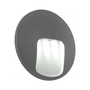 Imagine Aplică LED de perete pentru exterior DACU, 3W, 230V, IP54, gri