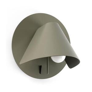 Imagine FARO 62356 - Aplică de perete tip spot NOON 1xE27/15W/230V kaki
