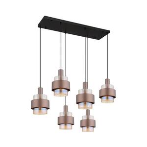 Imagine Globo 15560-6HA - Candelabru suspendat pe cablu MILLEY, 6xE27/60W/230V