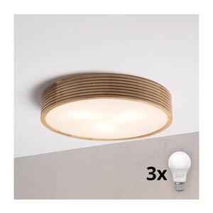 Imagine BRILAGI - Lampă de tavan LED CARVALHO MODERN 3xE27/60W/230V, diam. 47, 5 cm, stejar