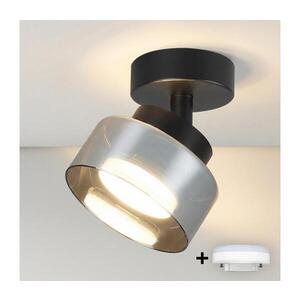 Imagine BRILAGI - Spot LED RGB dimerizabil AURA LUX 1xGX53/14W/230V Wi-Fi Tuya negru/fumuriu
