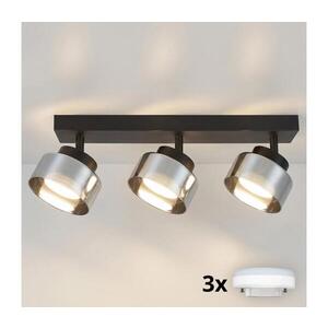 Imagine BRILAGI - Spot LED RGB dimmabil AURA LUX 3xGX53/14W/230V Wi-Fi Tuya negru/fumuriu
