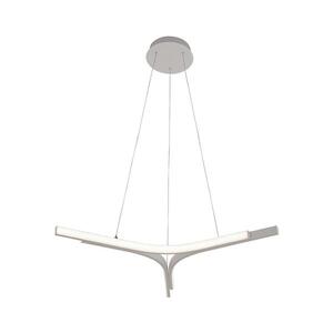 Imagine Lustră LED pe cablu ALTA LED/30W/230V argintie