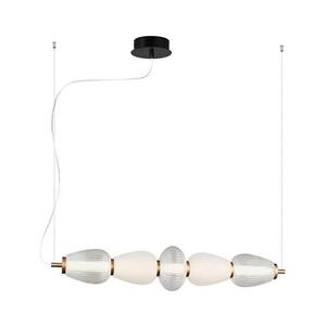 Imagine Lustră LED pe cablu SHINY LED/23W/230V albă/aurie