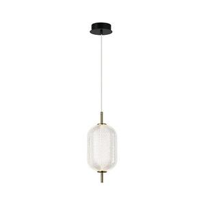 Imagine Lustră suspendată pe cablu PELLUCID LED/11W/230V auriu/transparent