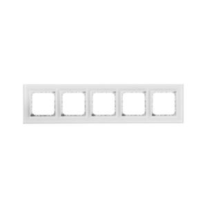 Imagine Ospel - Ramă din sticlă pentru 5 module SONATA alb mat