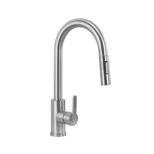 Imagine REA-B7573 - Baterie pentru chiuvetă ONTARIO cu cap de pulverizare extractabil, 38 cm, nichel