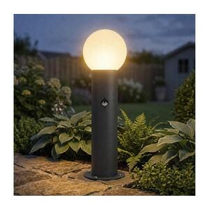 Imagine 46084-Lampă de exterior cu senzor STONO 1xE27/15W/230V 50 cm IP65 antracit