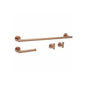 Imagine REA-05002 - Set de accesorii pentru baie ARI, cupru periat
