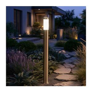 Imagine BRILAGI - Lampă de exterior ELIA 1xE27/20W/230V IP44 100 cm crom mat