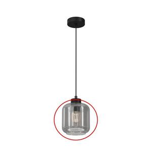 Imagine Sticlă de schimb pentru lustrul SOMBRA E27, diametru 16 cm, gri fumuriu