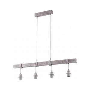 Imagine Eglo - Cablu de alimentare TOWNSHEND 4xE27/60W/230V pin/gri