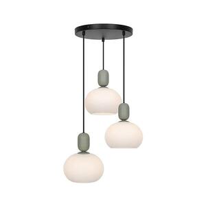 Imagine Candelabru pe cablu VALISIA 3xE27/40W/230V negru/măsliniu