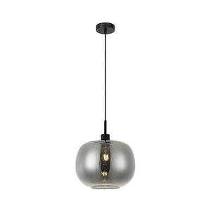 Imagine Lampă suspendată pe cablu ALAN 1xE27/40W/230V negru fumuriu