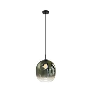 Imagine Pendul pe cablu MIRROR 1xE27/14W/230V verde fumuriu