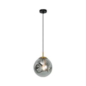 Imagine Pendul cu cablu OSCAR 1xE27/40W/230V negru fumuriu