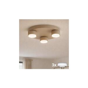 Imagine BRILAGI-LED RGB Plafonieră dimabilă MONO 3xGX53/14W/230V Wi-Fi Tuya Ø 30 cm bej