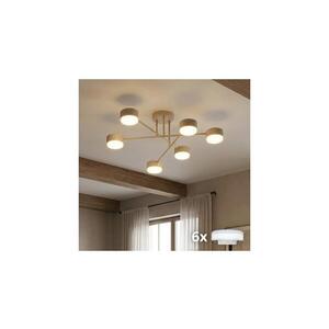 Imagine BRILAGI - Lustră aplicată LED RGB dimabilă MONO 6xGX53/14W/230V Wi-Fi Tuya neagră
