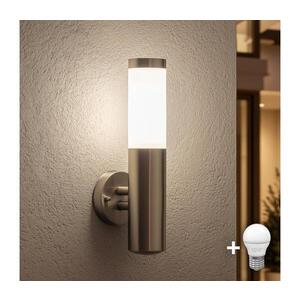 Imagine BRILAGI - Lampă LED de perete pentru exterior ELIA 1xE27/7W/230V 4000K IP44 crom