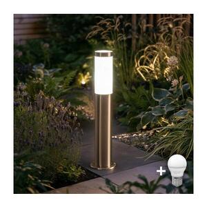 Imagine BRILAGI - Lampă LED de exterior ELIA, 1x E27/7W/230V, 4000K, IP44, 50 cm, crom