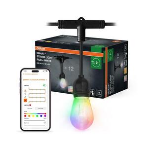 Imagine Osram - SMART+ STRING ghirlandă LED RGB dimmabilă pentru exterior 12xLED/230V 7, 47m IP44 Wi-Fi